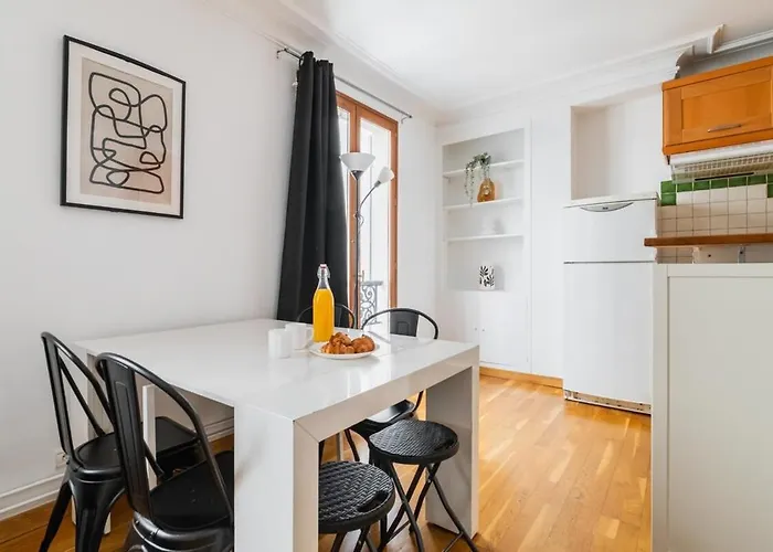 Appartamento 85m2 De Confort 17 - Charme Parisien 6p - Flat-guest *